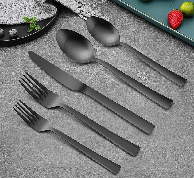 Black Flatware
